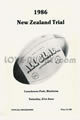 New Zealand A New Zealand B 1986 memorabilia